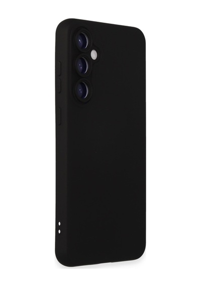 Samsung Galaxy  Uyumlu - S24 Kılıf Nano İçi Kadife Silikon - Siyah