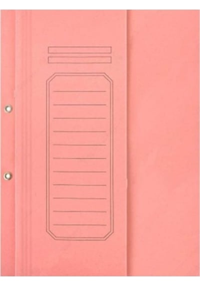 Yarım Kapak Lüx Pembe Dosya - 5 Adet Pembe