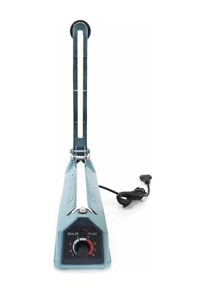 Fs-300 Metal Gövdeli Kullanımı Kolay Poşet Ağzı Kapama Yapıştırma Makinası 30cm Impulse Najmaddin