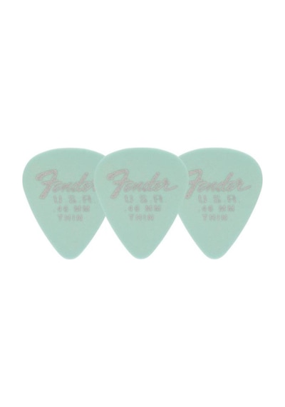 Fender Gitar Penası 3 Adet Dura-tone 351 Shape 0.46 Daphne Blue