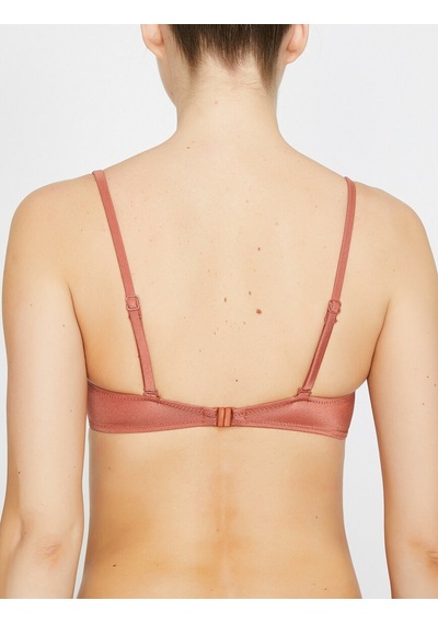Deep Beach Tarçın Kare Tokalı Bikini Üstü Db20050bu 001