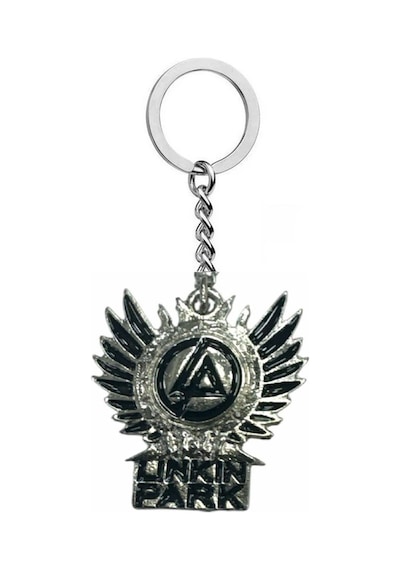 Linkin Park Anahtarlık Metal Tasarım, Rock Müzik Grubu Logolu Unisex Aksesuar