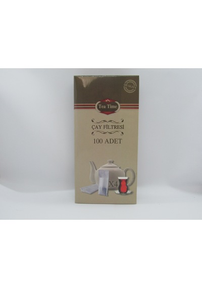 TEA TIME Çay Filtresi 10 Kutu 100'lü Çay Filtresi 1000 Filtre Pre