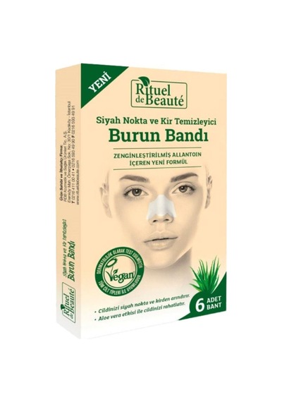 Aloe Vera Siyah Nokta Bandı 6'lı