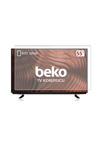Bestekran Beko Uyumlu 55" İnç 140 Ekran Tv Ekran Koruyucu Panel