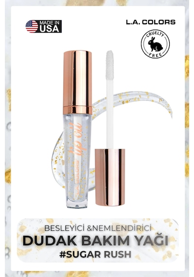 Nourishing Lip Oil - Besleyici Ve Nemlendirici Dudak Bakım Yağı Clg440 Sugar Rush