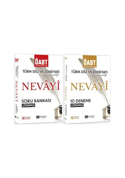 Öabt Nevayi Türk Dili Ve Edebiyatı Soru Bankası Ve 10 Deneme Seti