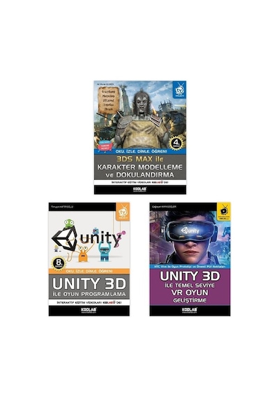 Oyun Programlama Seti 7 - 3 Kitap Takım- Kodlab