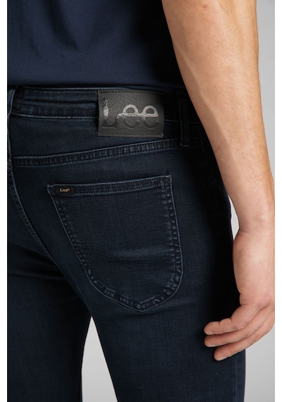 Lee Malone Skinny Fit Normal Bel Denim Esnek Jean Kot Pantolon L736PHKG Koyu Mavi