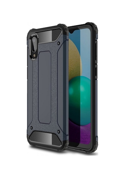Fitcase Samsung Uyumlu Galaxy A02 (A022) Zirh Tank Tam Koruma Arka Kapak 508681849