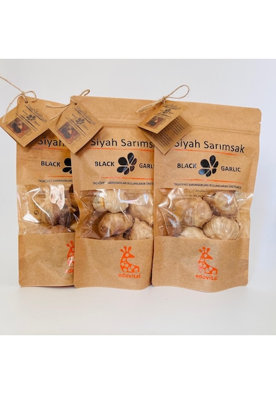 Edovital Siyah Sarımsak 3 x 200 G