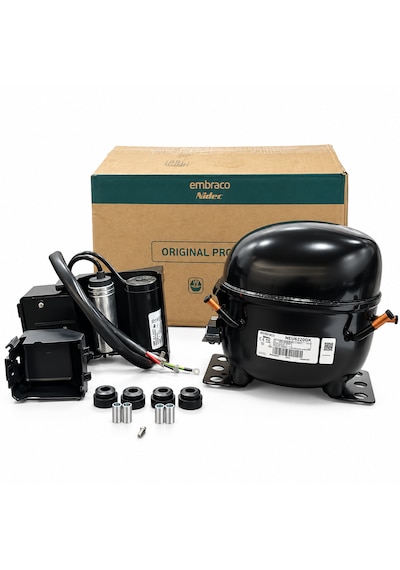 Embraco Neu6220gk Csr 3/4 Hp R404a Hermetik Kompresör 2292 Watt Slovakya Üretimi 1 Adet