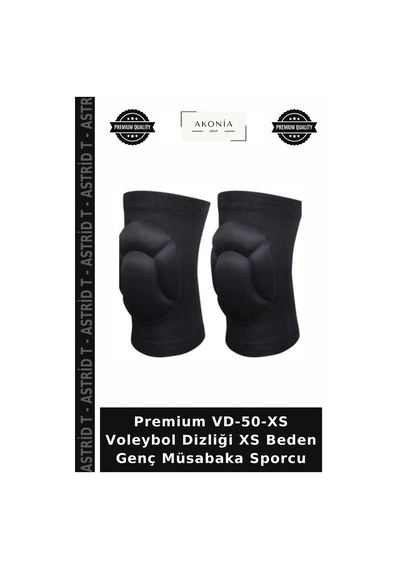 Premium Vd-50-xs Voleybol Dizliği Xs Beden Genç Müsabaka Sporcu Çok Renkli