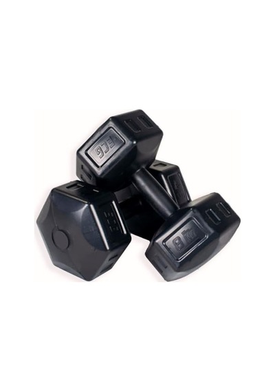Spor 16 Kg Vinyl Dambıl Seti 8 Kg X 2 Adet Toplam 16 Kg