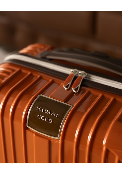 Madame Coco Chest Valiz/bavul - Kiremit - Orta Boy 8684427217986 Kırmızı
