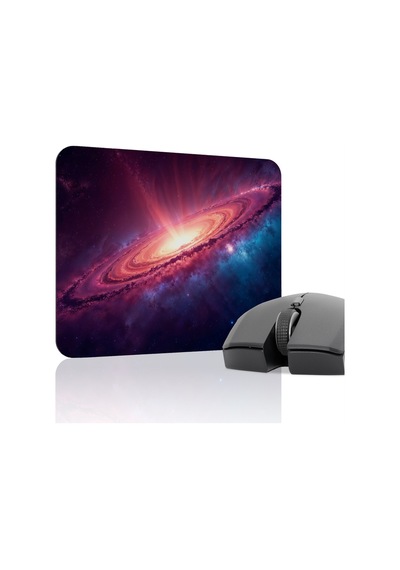 Galaksi Kaymaz Dikişli Kauçuk Oyuncu Mousepad V3 - 22x18 Gaming Mouse Pad Fare Altlığı