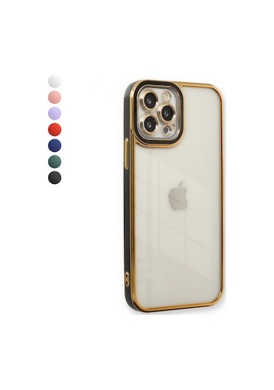 Apple Uyumlu iPhone 12 Pro Kılıf Liva Lazer Silikon Kapak