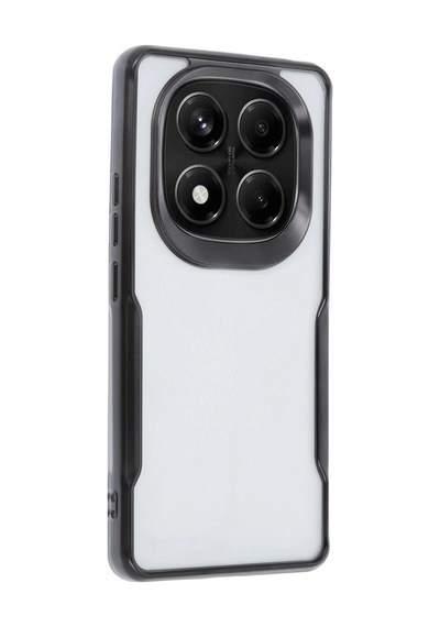 Redmi Note 14 Pro 5g Kılıf Boyi Silikon Kapak - Siyah İtdark41813