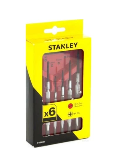 Stanley 6 Parça Metal Saatçi Tornavida Seti 166039