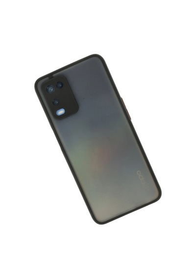 Oppo A54 4g Kılıf Montreal Silikon Kapak - Siyah -