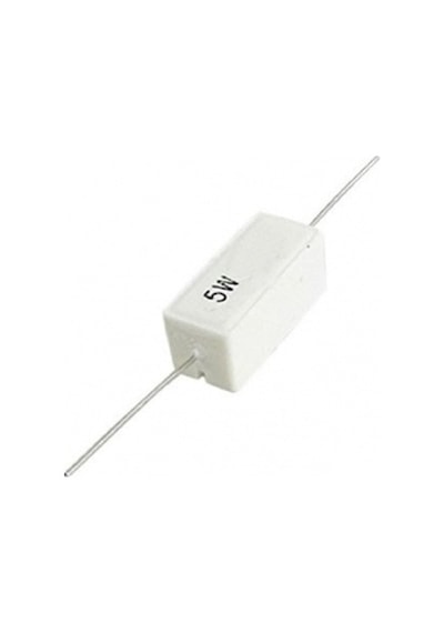 100 R ( 100 Ohm ) 5 W Taş Direnç 10 Adet