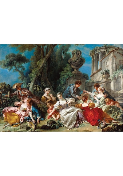Anatolian 1500 Parçalık Puzzle - Kuş Avcıları 4576