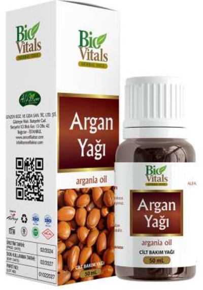 Bio Vitals Argan Yağı 50ml X 2 Adet