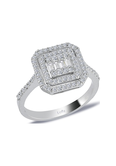 Lova 0,54 Karat Baget Pırlanta Yüzük - 1030297