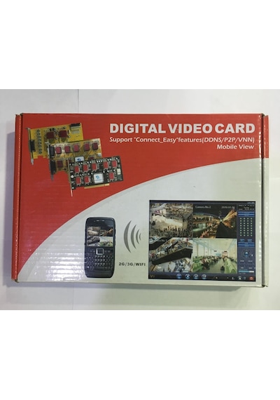 8 Channel Pc Dvr Cart Bilgisayar Kayıt Kartı