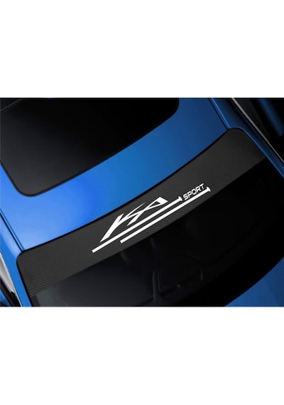 Ford Ka İçin Uyumlu Aksesuar Oto Ön Cam Oto Sticker Karbon