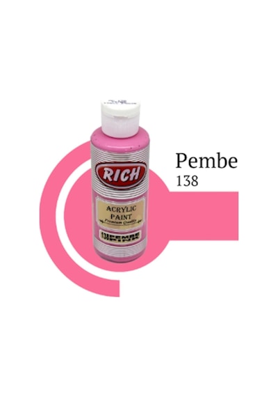 Akrilik Boya 120 Cc Pembe