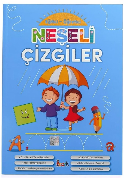 Ema Eğitici Öğretici Neşeli Çizgiler/bıcırık
