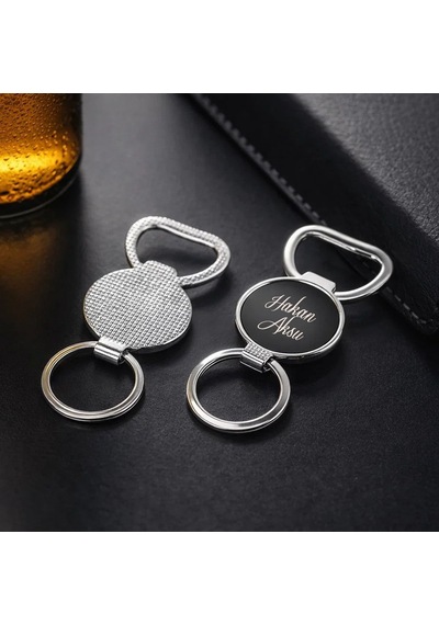 Bk Gift Kişiye Özel İsimli 6603 Tek Taraflı Metal Anahtarlık Açacak Fonksiyonlu Lazer Baskılı Şişe Açacaklı Anahtarlık Kobitmeyencom36529 Bk Gift
