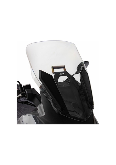 GP Kompozit  SYM Joymax Z Plus 250 2023-2024 Uyumlu Telefon / Navigasyon Tutucu Siyah
