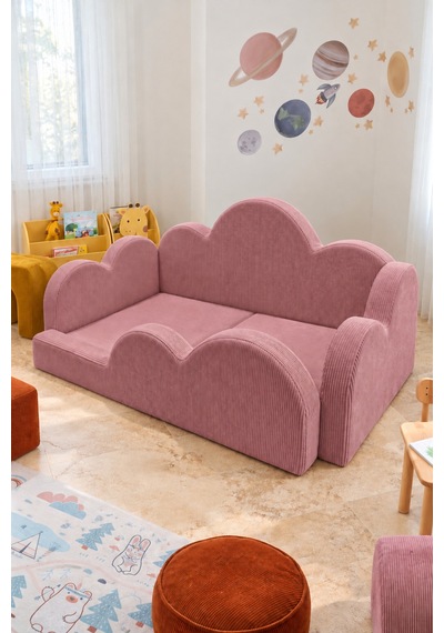 Funbed Junior Bulut Tasarımlı Çocuk Yatağı, Karyola Ve Oyun Matı Seti Pembe - 938609351 Funbed Junior Bulut Tasarımlı Çocuk Yatağı, Karyola Ve Oyun Matı Seti Pembe - 938609351