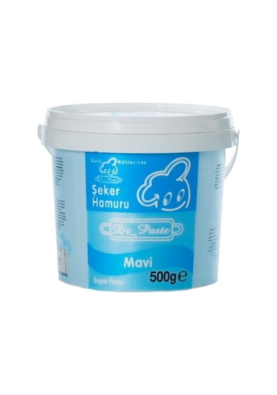 Dr Paste Şeker Hamuru 500 Gr - Mavi