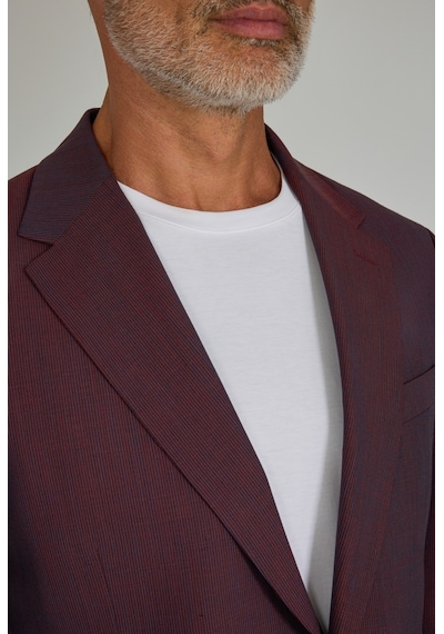 Bisse Regular Fit Torba Cep Ceket Bordo Pck25y25003 D25 Bordo