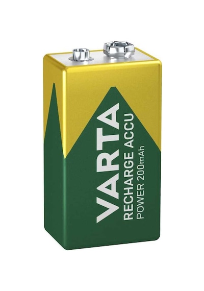 Varta Accu Power 9v 200mah Şarjlı Pil Tekli Paket