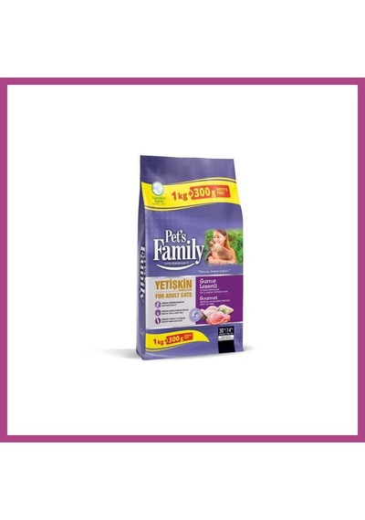 Gees Global Yet. Kedi Maması Gurme 1000+300gr 1 Adet Gbzs