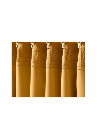 Ikea Majgull Fon Perde 145x300 Cm Hardal
