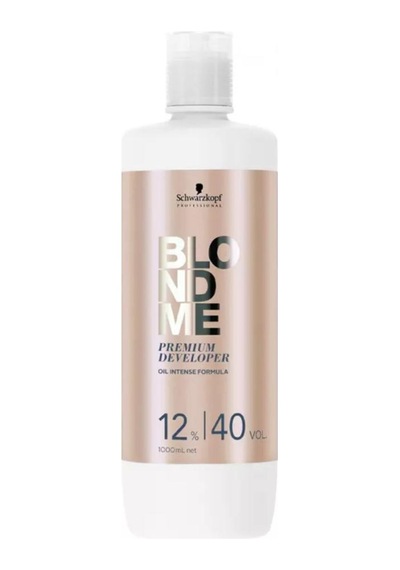 Schwarzkopf Blondme Premium Developer Yağ Bazlı Oksidan 1000 Ml 40 Volüm %12