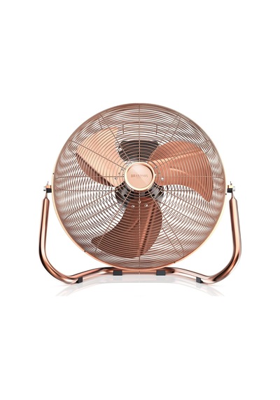 Rüzgar Makinesi Retro Tarz 160 Watt Bakır Tasarımlı Vantilatör 50 Cm Zemin Vantilatörü