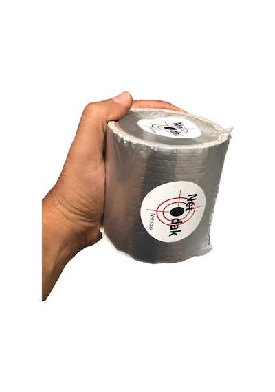 Süper Güçlü Su Sızdırmaz Çamur Bant Sakız Bant Tamir Çatlak Boru Bandı 96 Mm X 1,5 Metre