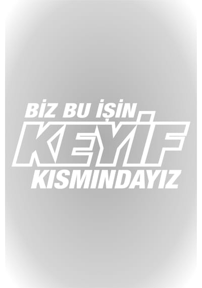20 X 10 Cm Biz Bu Işin Keyif Kısmındayız Oto Cam Sticker Araba Sticker Beyaz