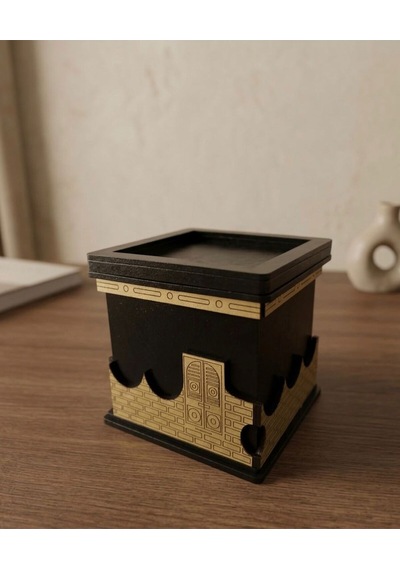 Dekoratif Gold Detaylı Kabe