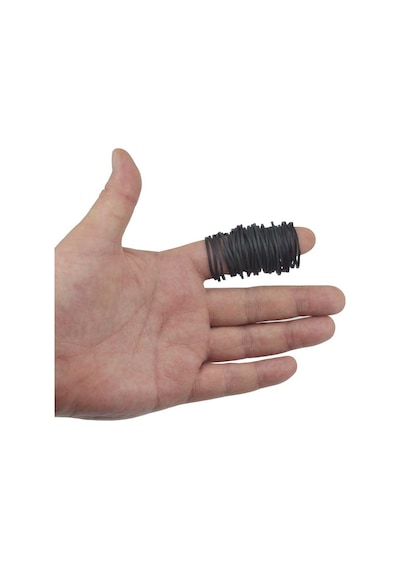 Siyah Küçük Paket Lastiği 40mm 3kg