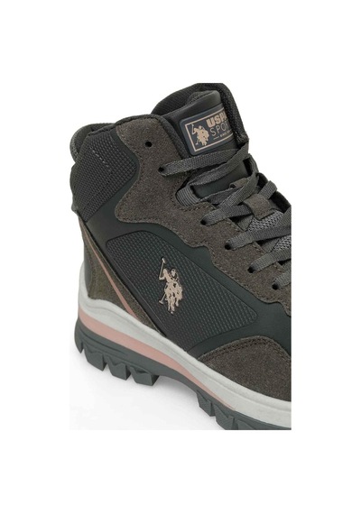 U.s. Polo Assn. Sagan Hi Wmn Kadın Bot Pol811702g01003 Gri