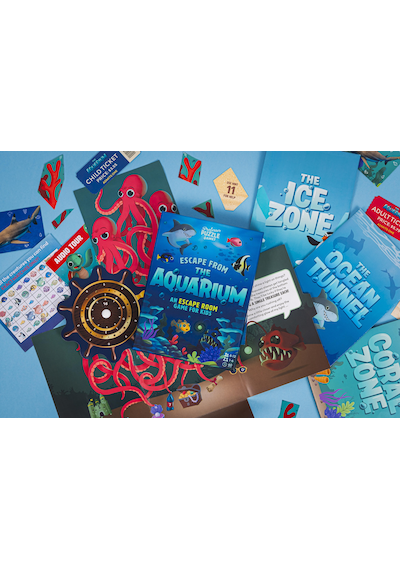 Professor Puzzle - Dedektif Aile Oyunu - Escape From The Aquarium