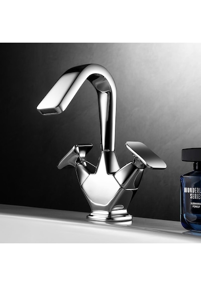 Fk-1011 Krom Lavabo Bataryası Renkli