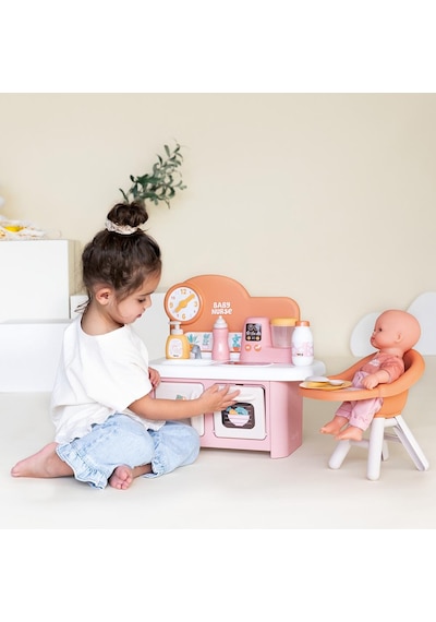 Smoby Baby Nurse Oyuncak Mutfak Ve Mama Sandalyesi 220503 Çok Renkli